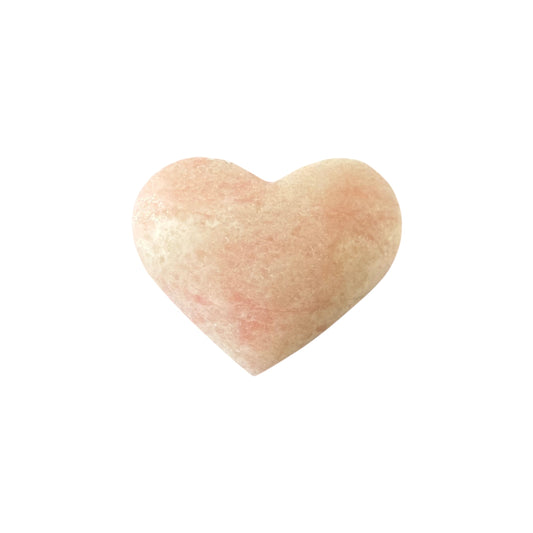 91g Pink Opal Heart
