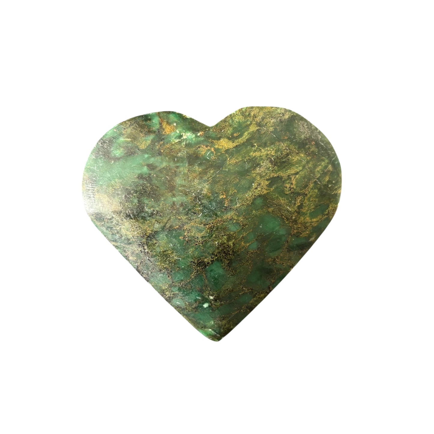 166g Verdite Heart