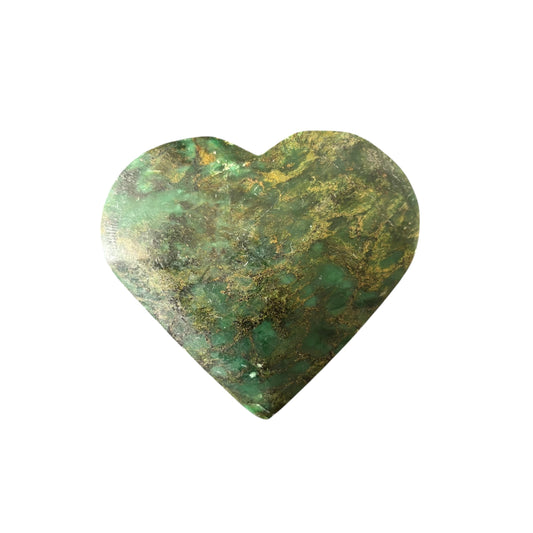 166g Verdite Heart