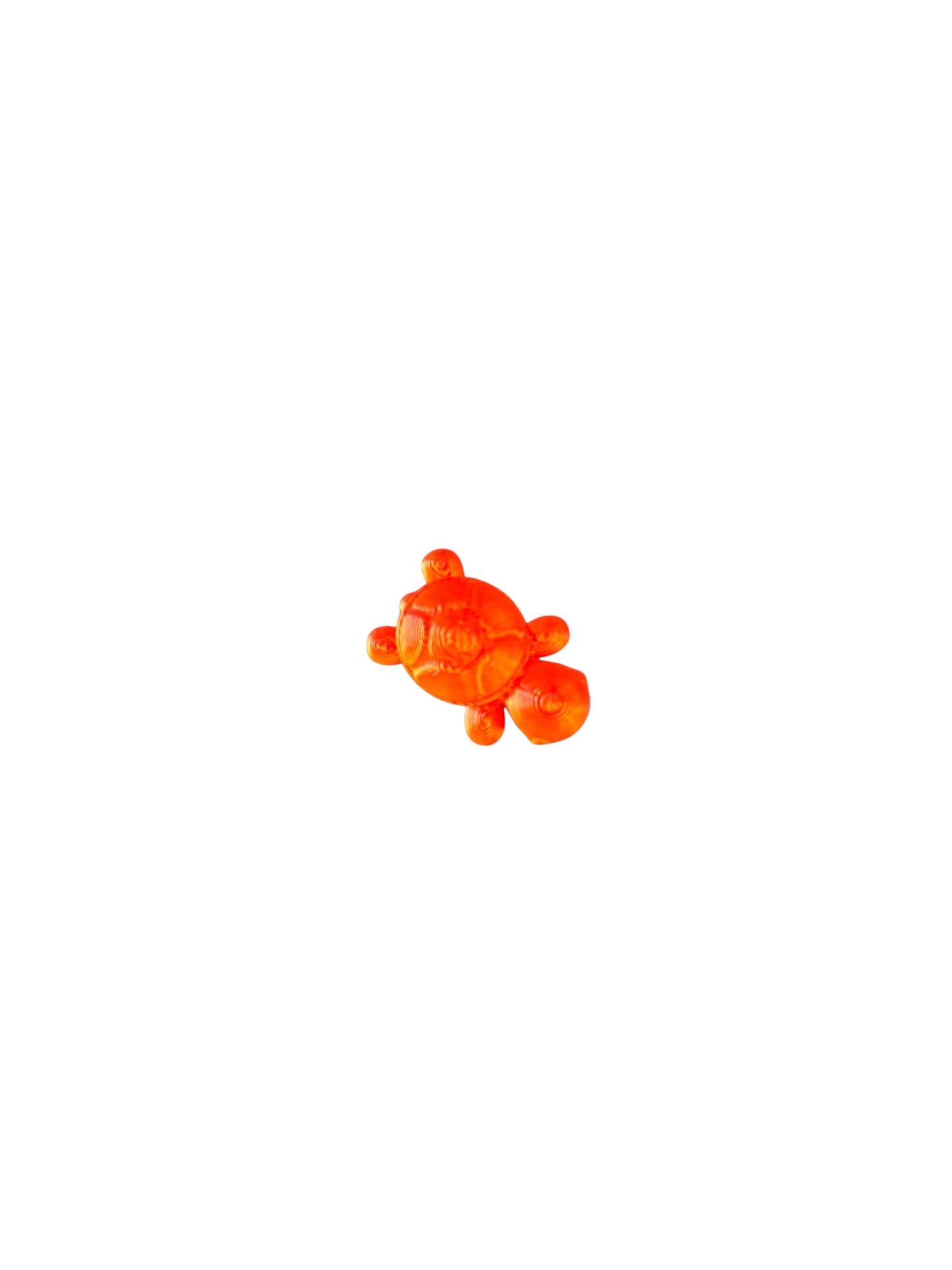 3D Printed Turtle-Orangey/Yellow