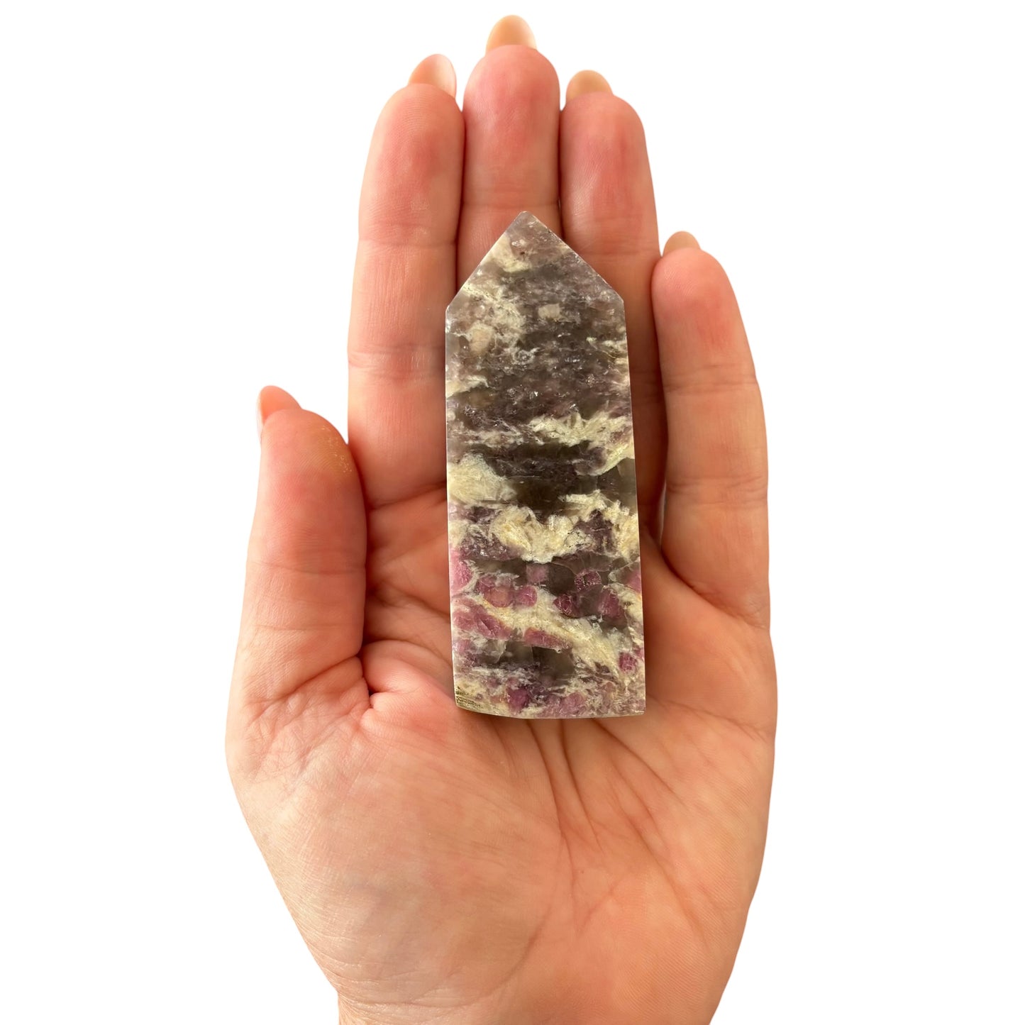 82mm Pink Tourmaline Point