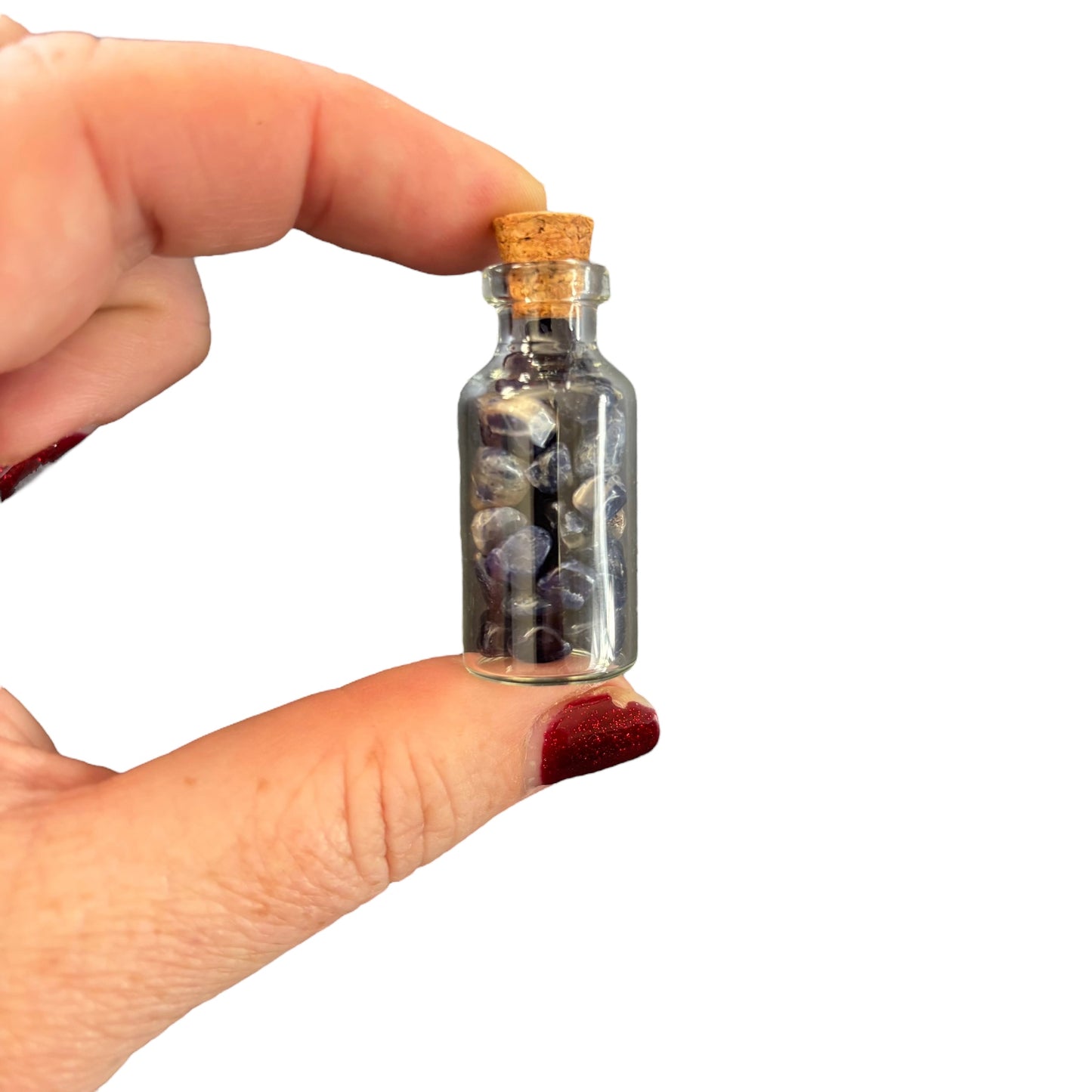 Sodalite 40mm wish bottle