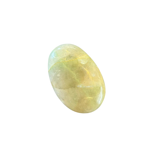 76g Green Moonstone Palm Stone