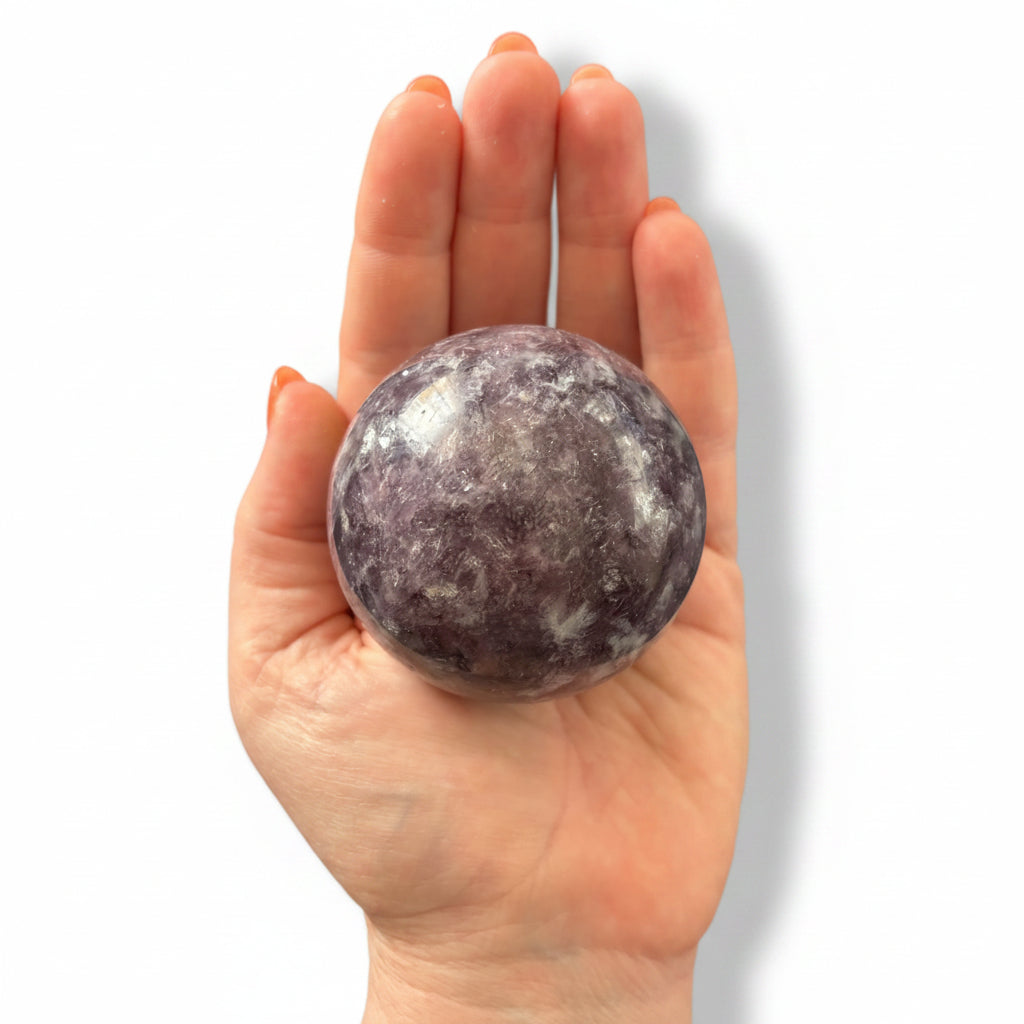 63mm Purple Mica Sphere