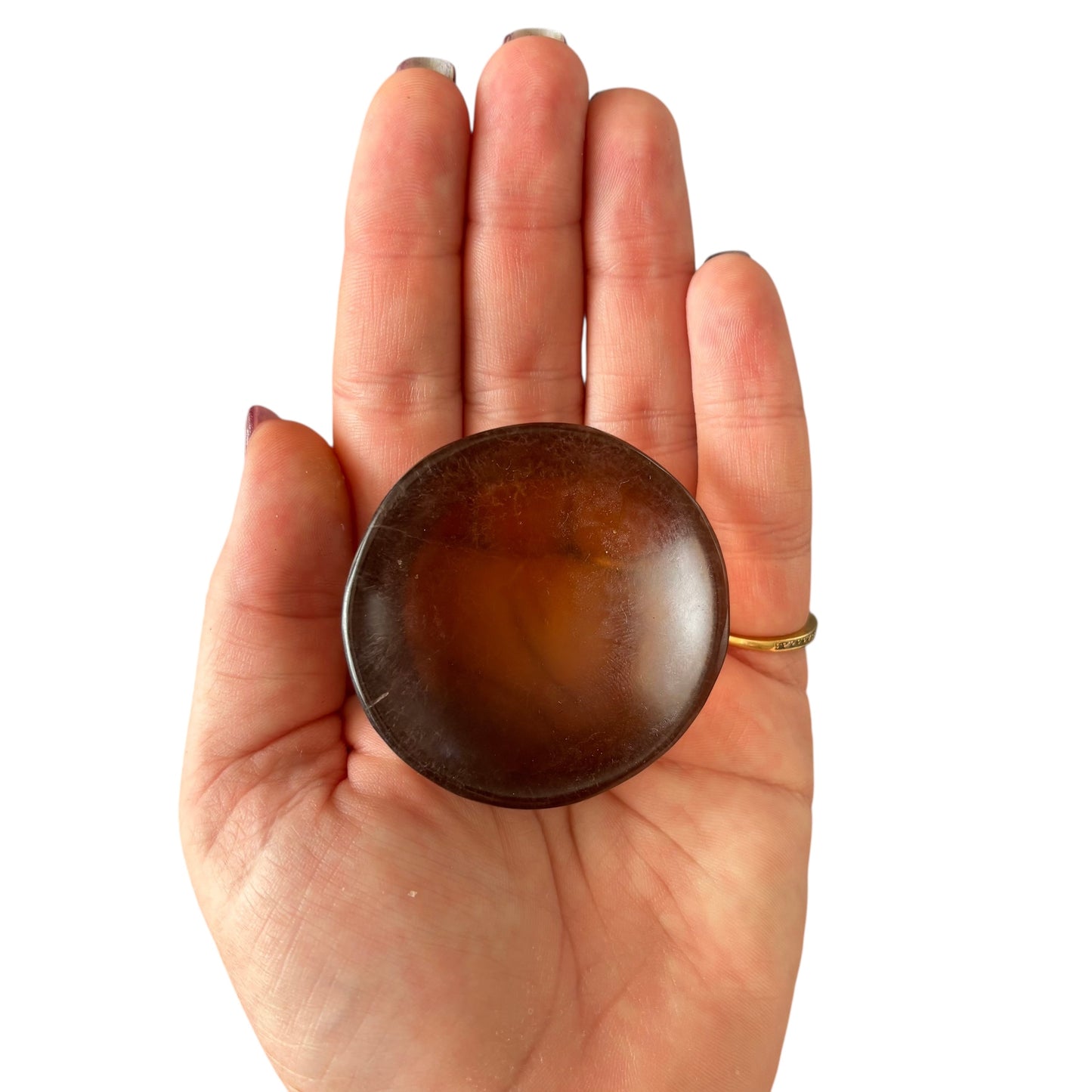 70g Yellow Fluorite Bowl