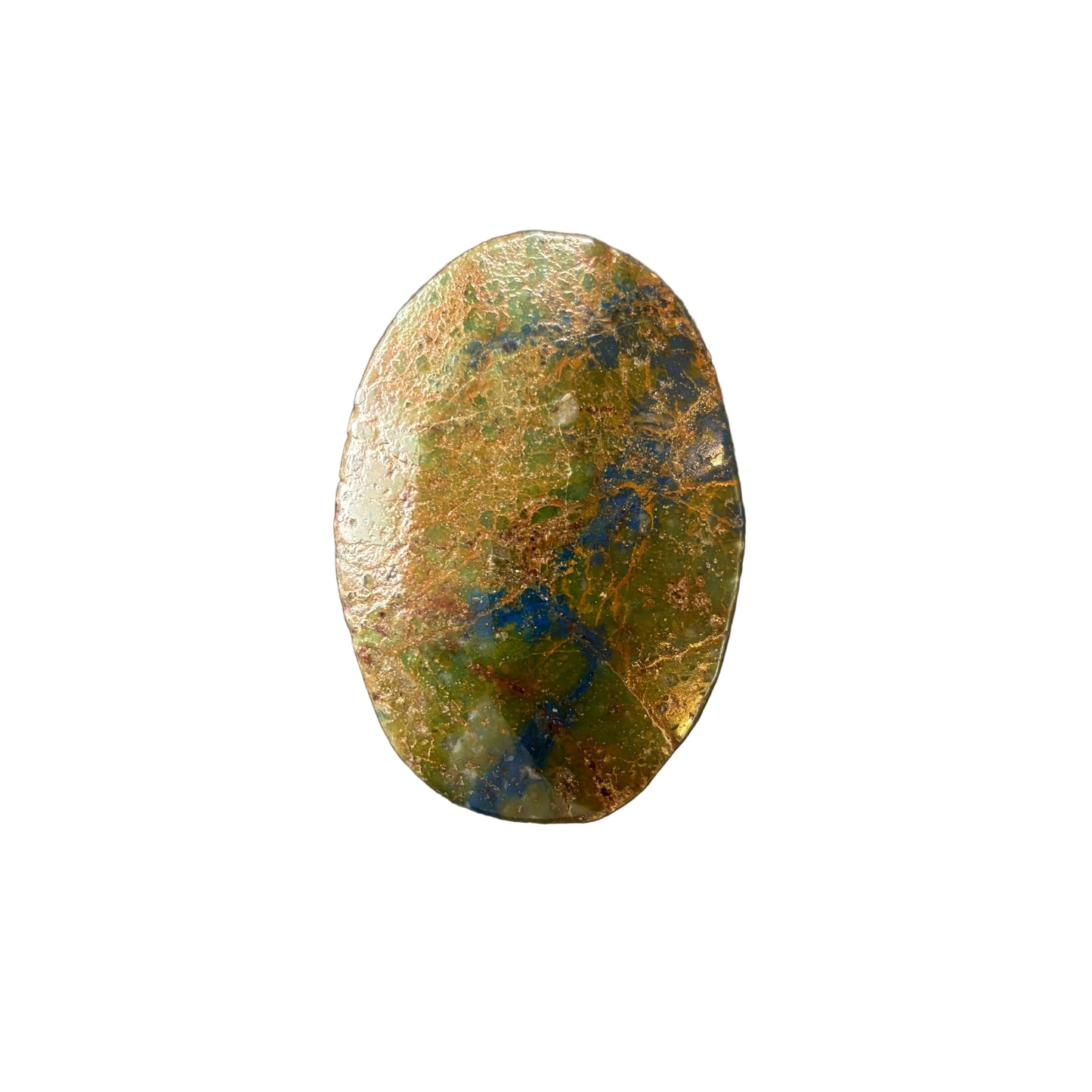 94g Chrysocolla & Lapis Lazuli Palm Stone
