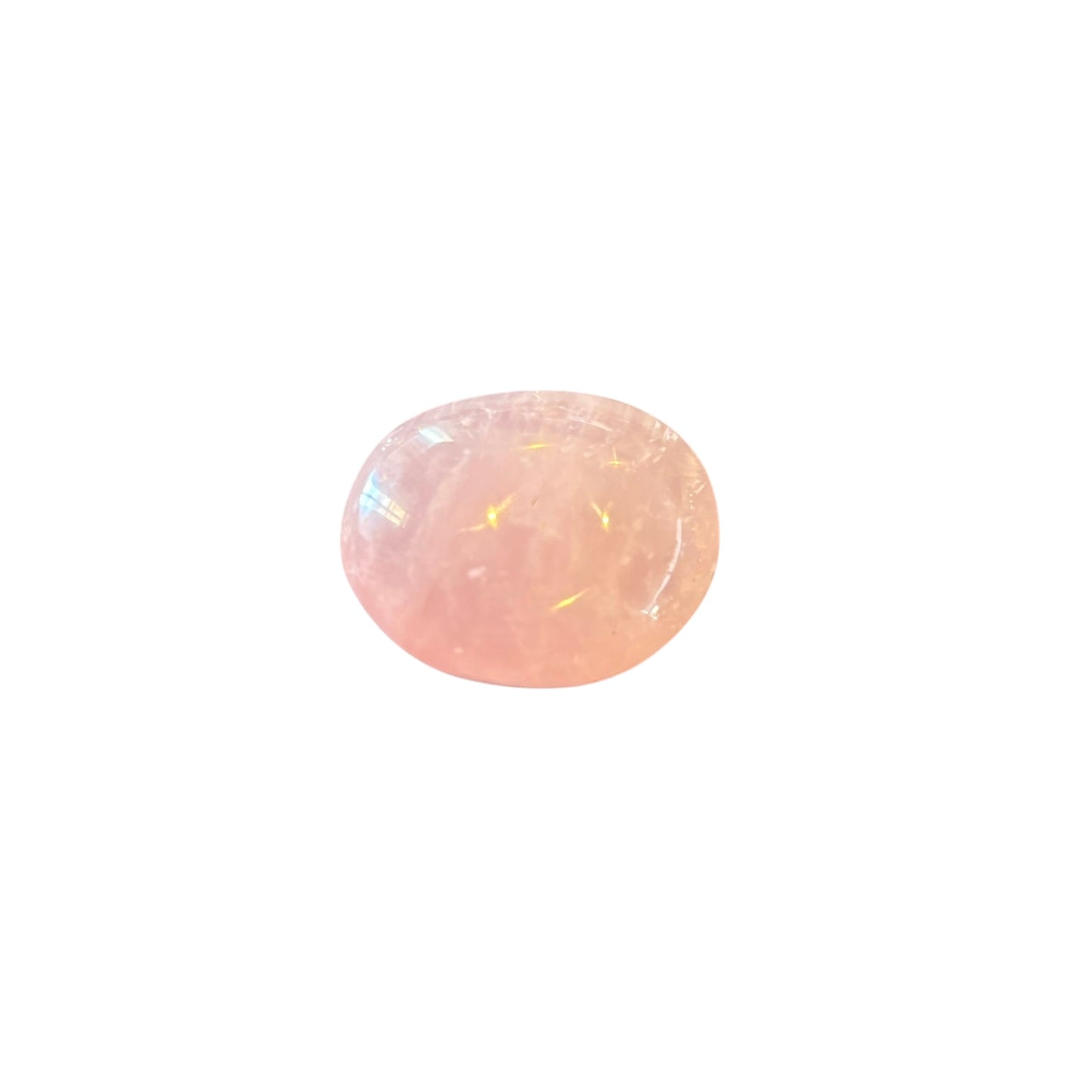 30g Rose Quartz Palm Stone