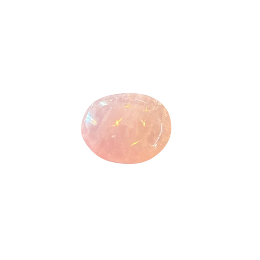 30g Rose Quartz Palm Stone