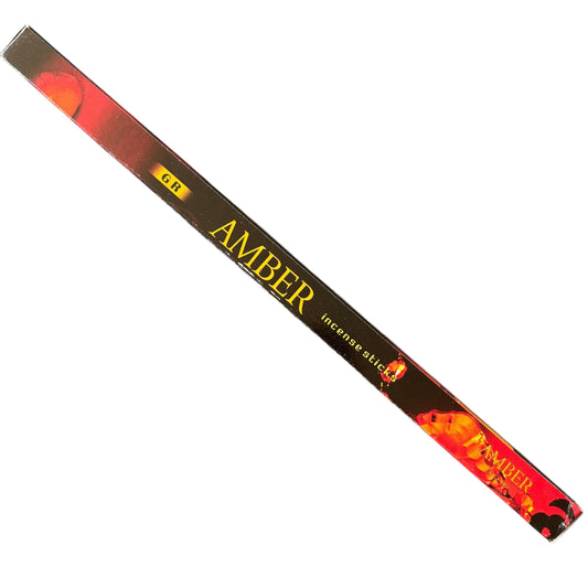 Amber Boxed Incense Sticks
