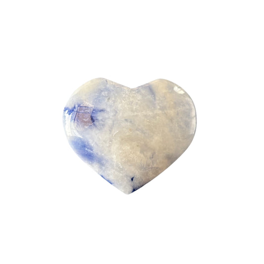 96g Sodalite in Quartz Heart