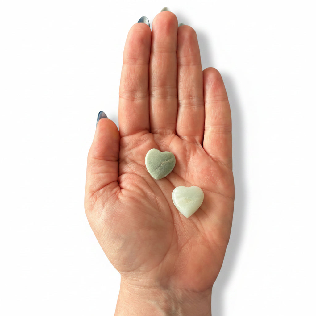 18mm Amazonite Heart