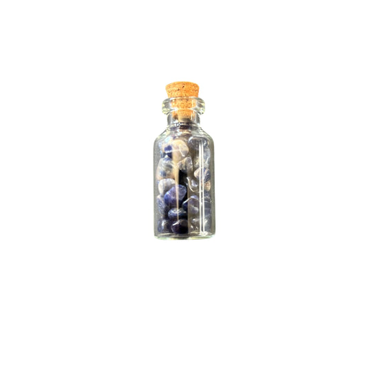 Sodalite 40mm wish bottle