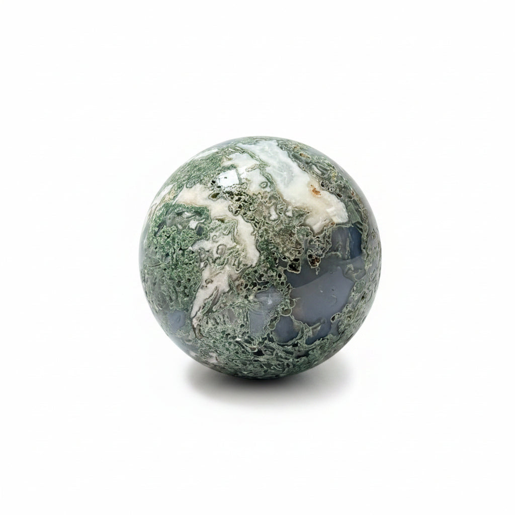 57mm Moss Agate Sphere