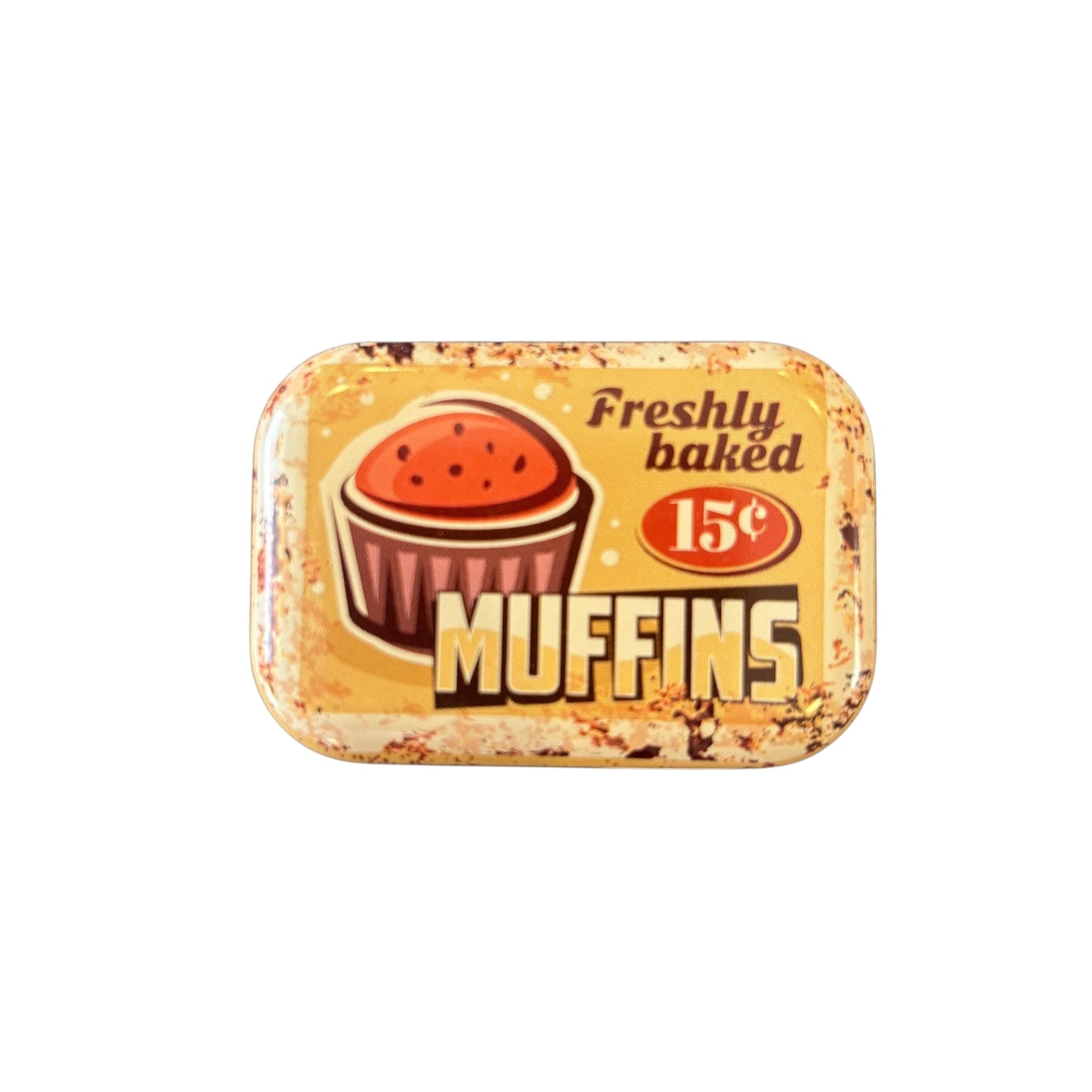 Mini Treat tin Container-Muffins