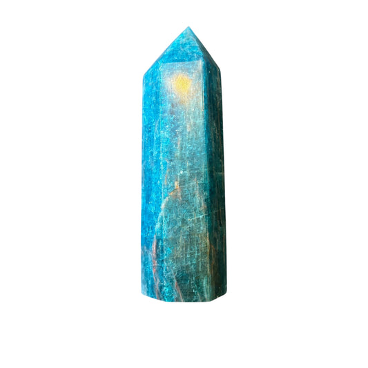 88mm Blue Apatite Point