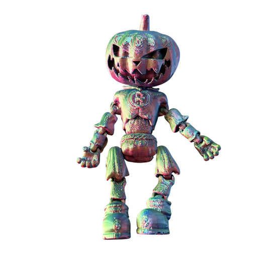 3D Printed Jack O Lantern Man