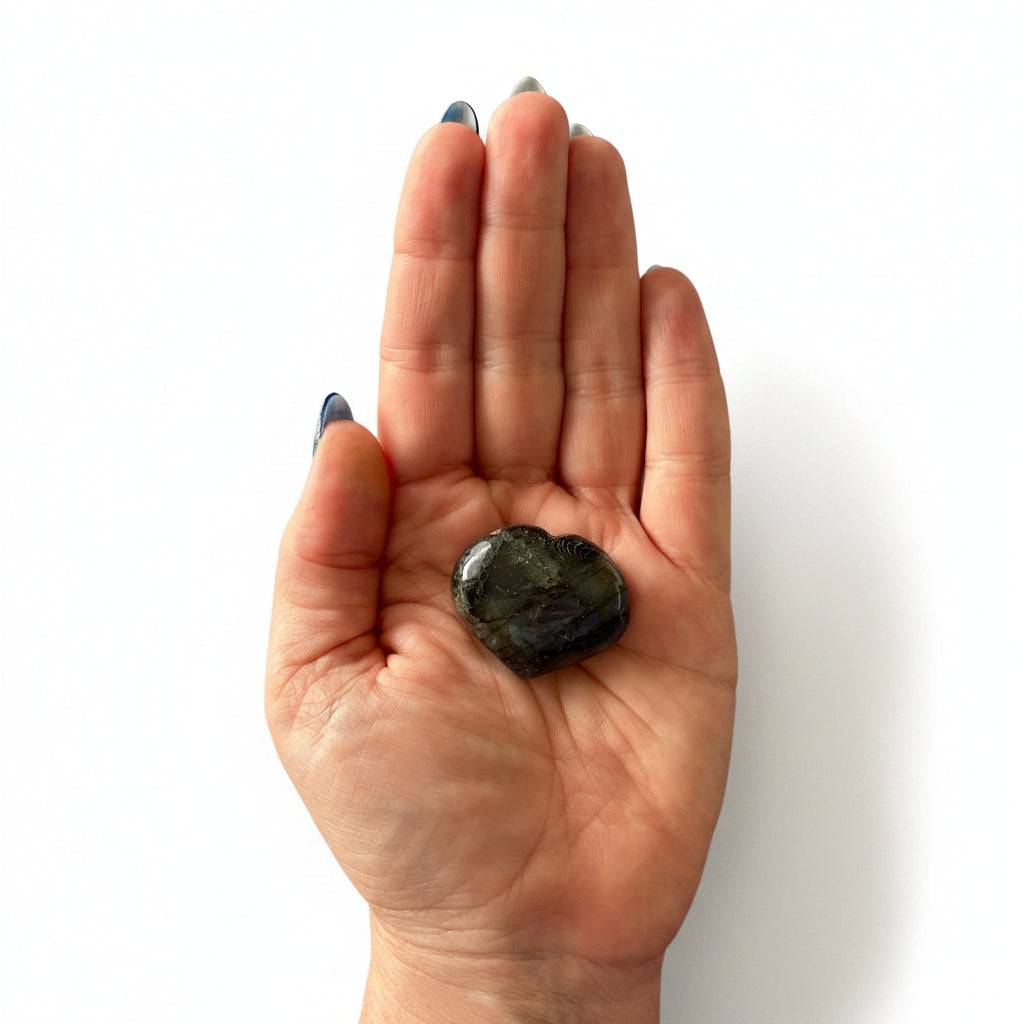28g Labradorite Heart