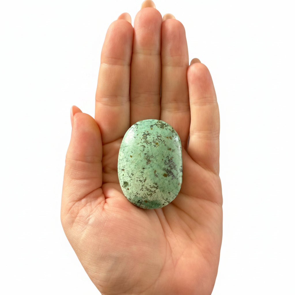 66g Turquoise Palm Stone