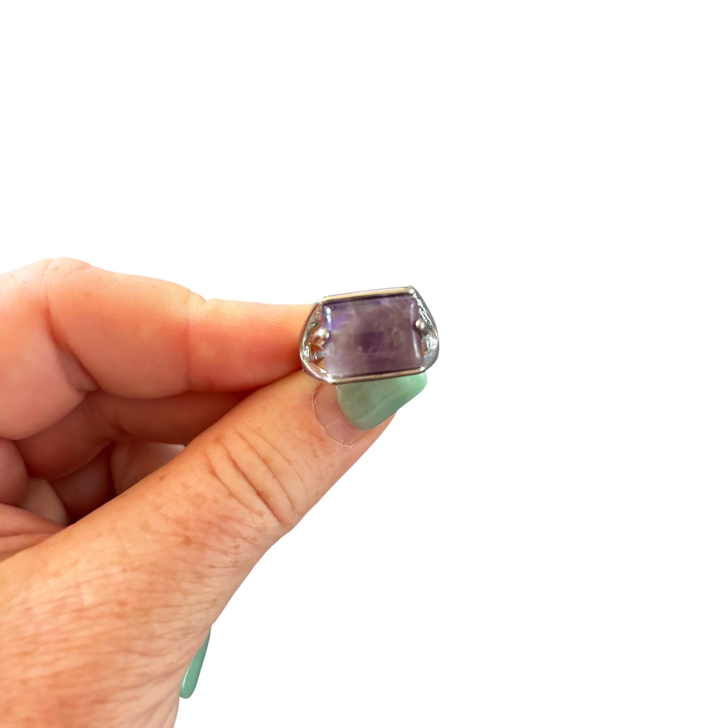 Size 18 Amethyst Ring