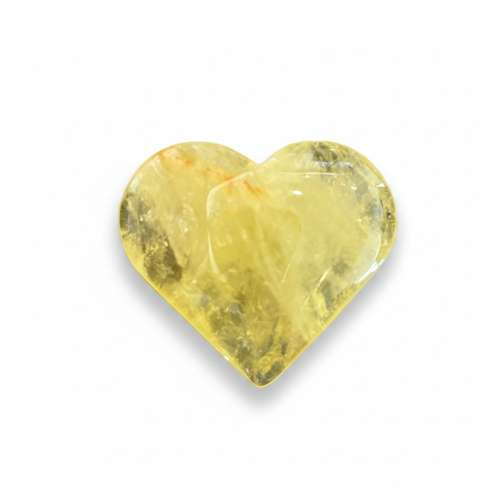 61g Citrine Heart