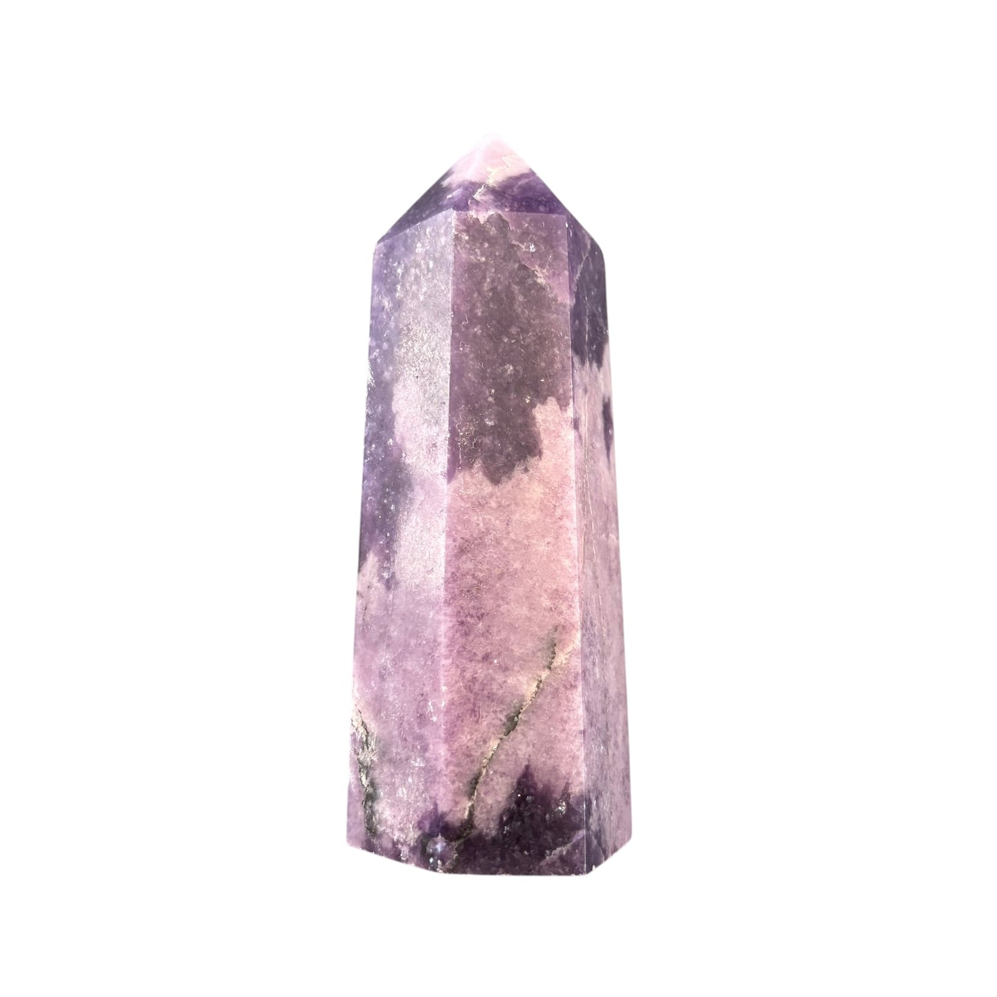 102mm Lepidolite Point