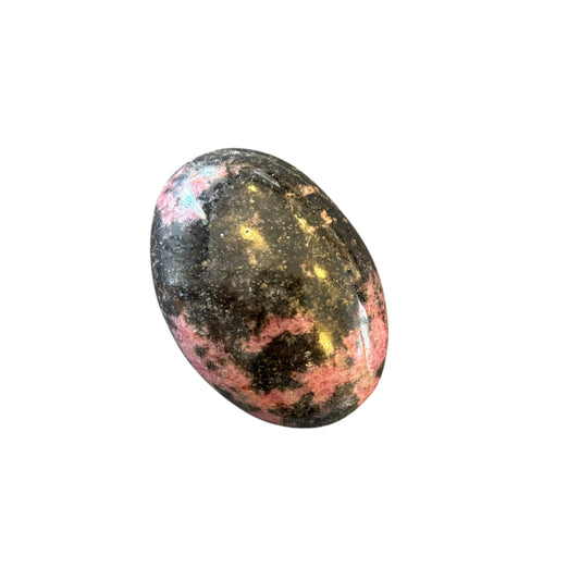 147g Rhodonite Palm Stone