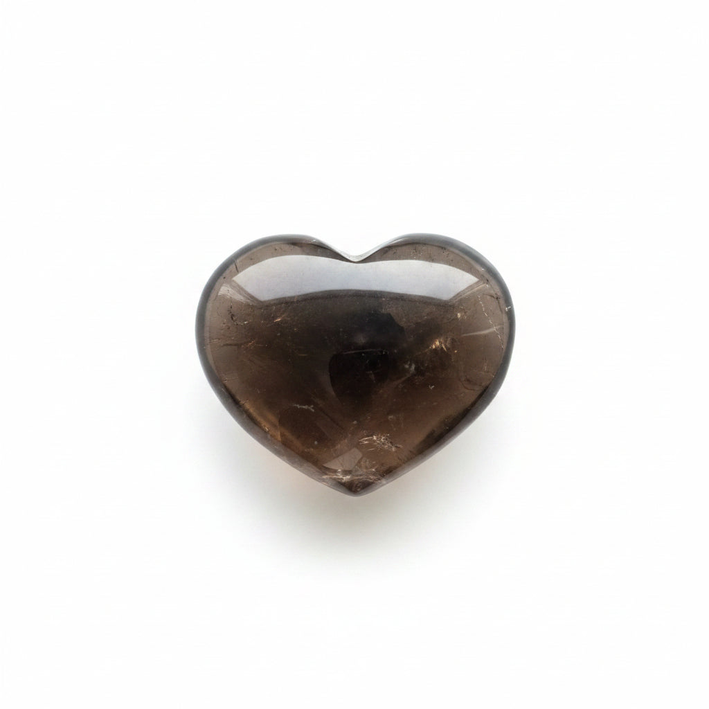 65g Smokey Quartz Heart
