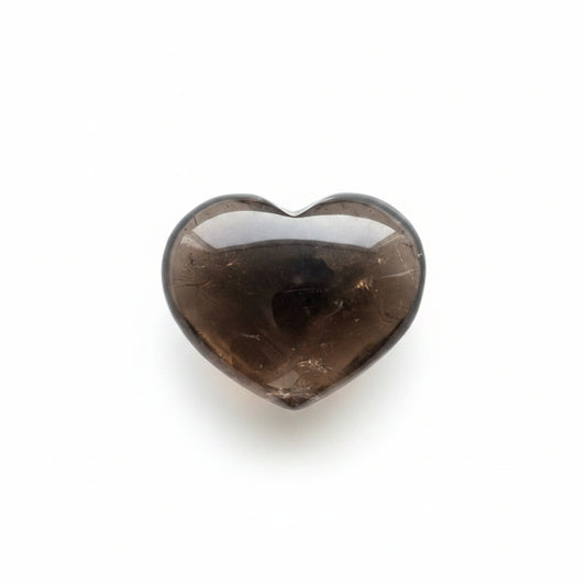 65g Smokey Quartz Heart