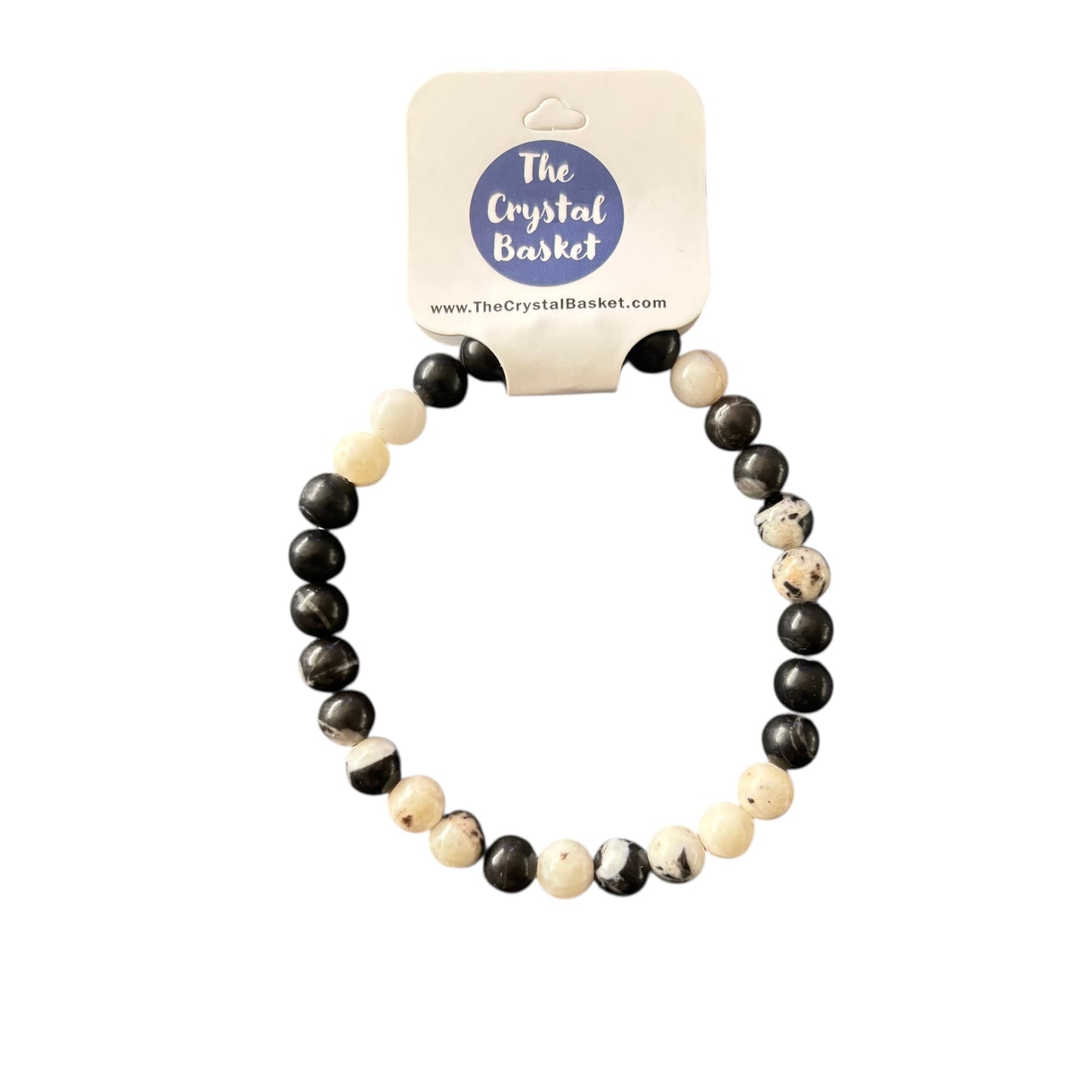 6mm Zebra Jasper Bracelet