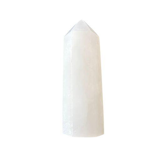 82mm Pink Mangano Calcite Point