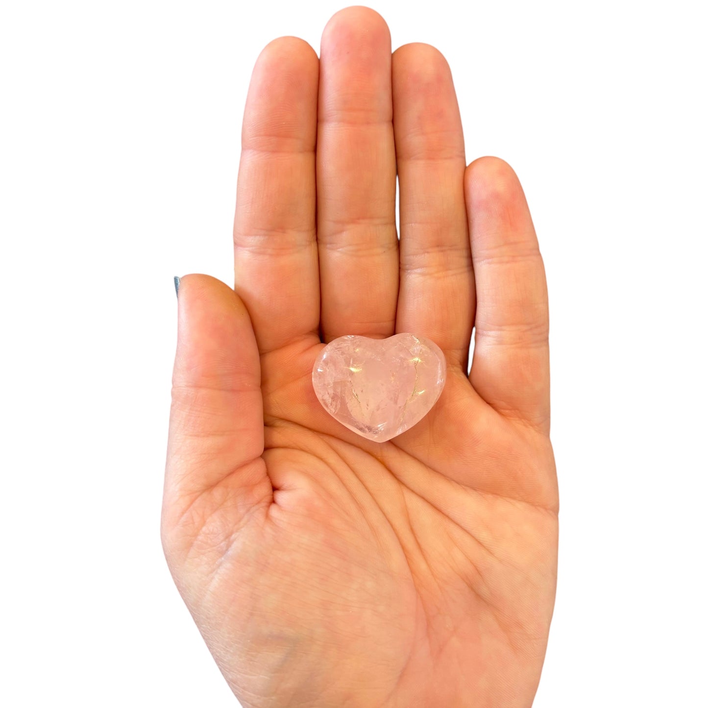 14g Rose Quartz Heart