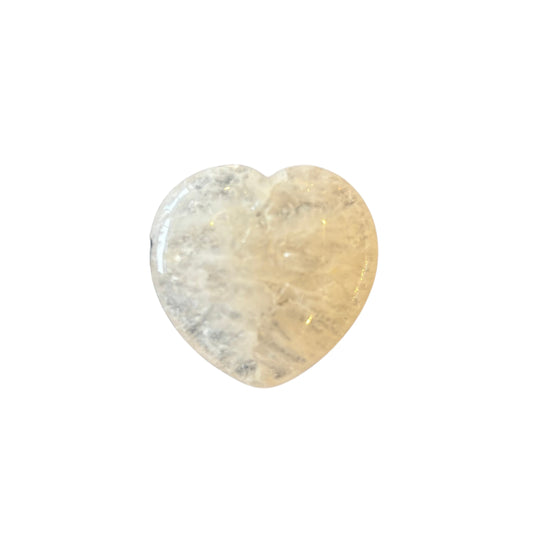 36g Black Agate Heart
