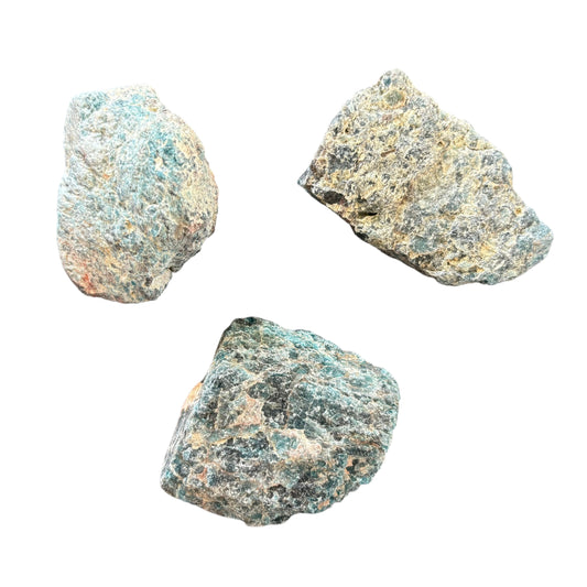 90-100g Blue Apatite Raw
