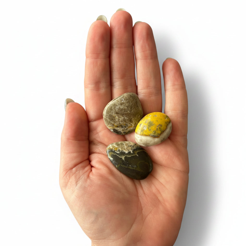 15-20g Bumblebee Jasper Tumble