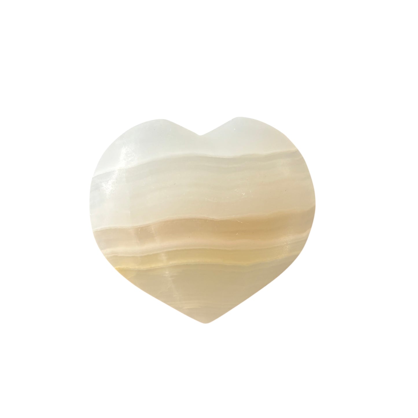 145g White Jade Heart