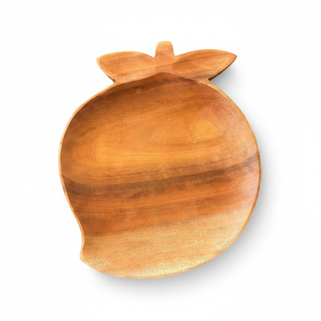 Wooden Fruit Trinket Tray