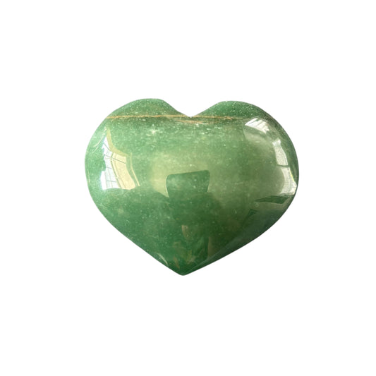 137g Aventurine Heart