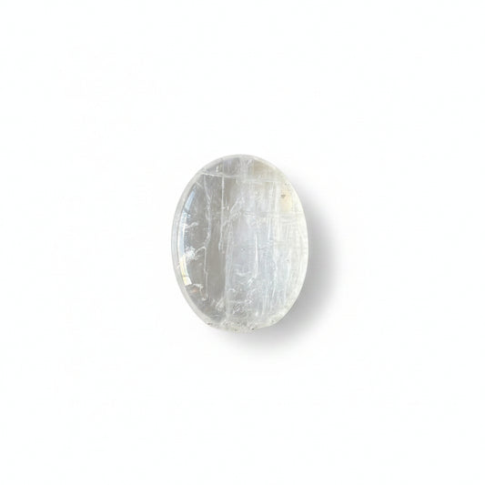 36g Clear Quartz Palm Stone