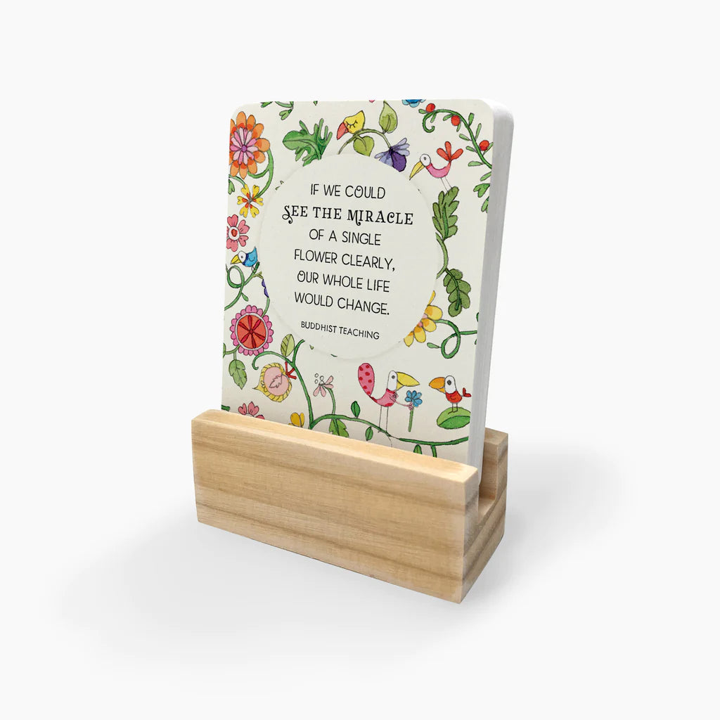 A Little Box of Flowers affirmation cards