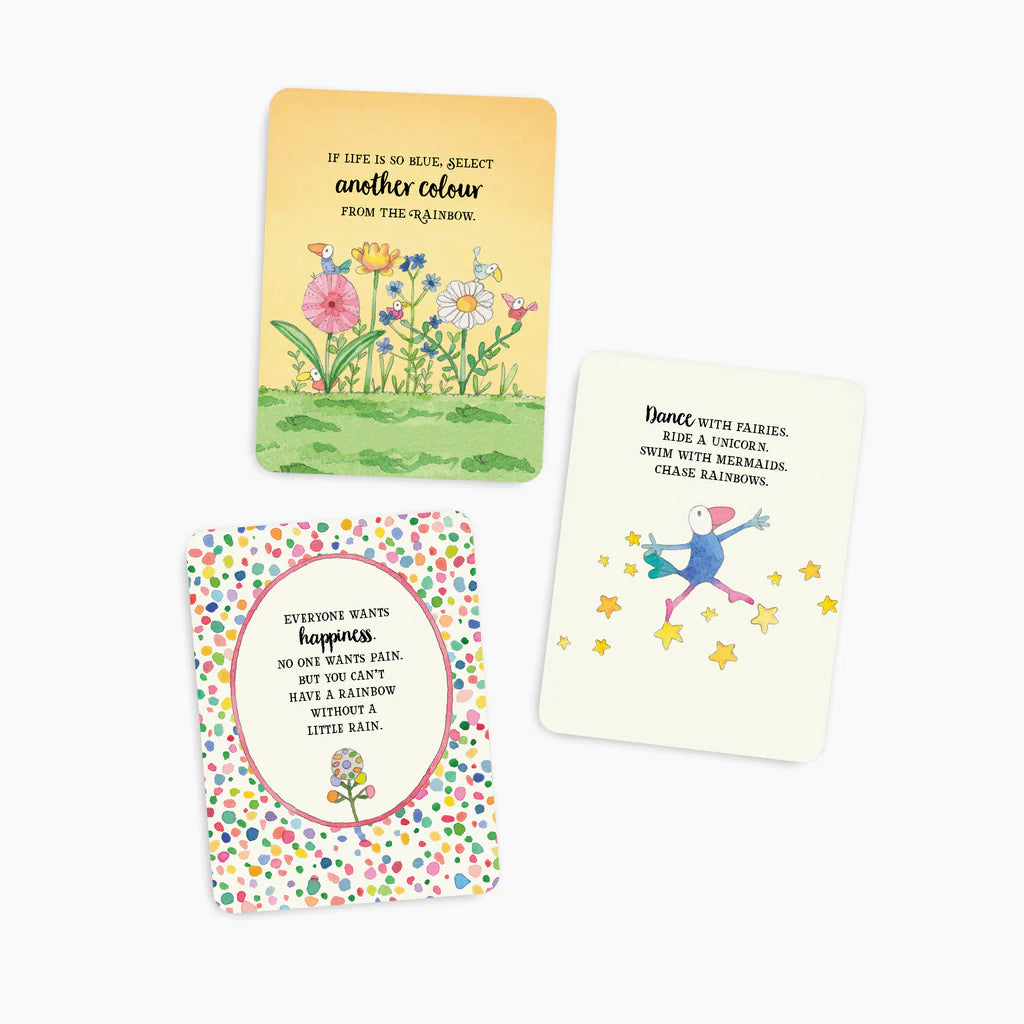 A Little Box of Rainbows affirmation cards