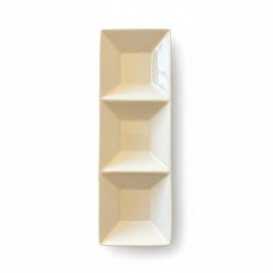 Rectangle Triple Square Trinket Tray