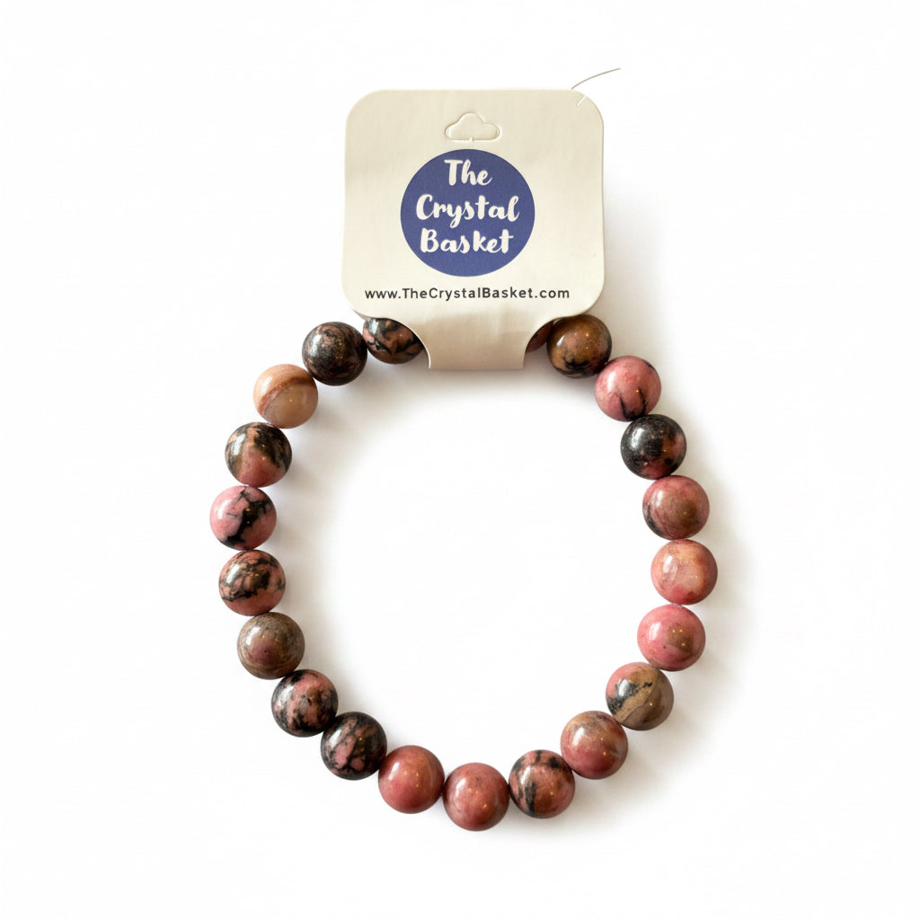 8mm Rhodonite Bracelet