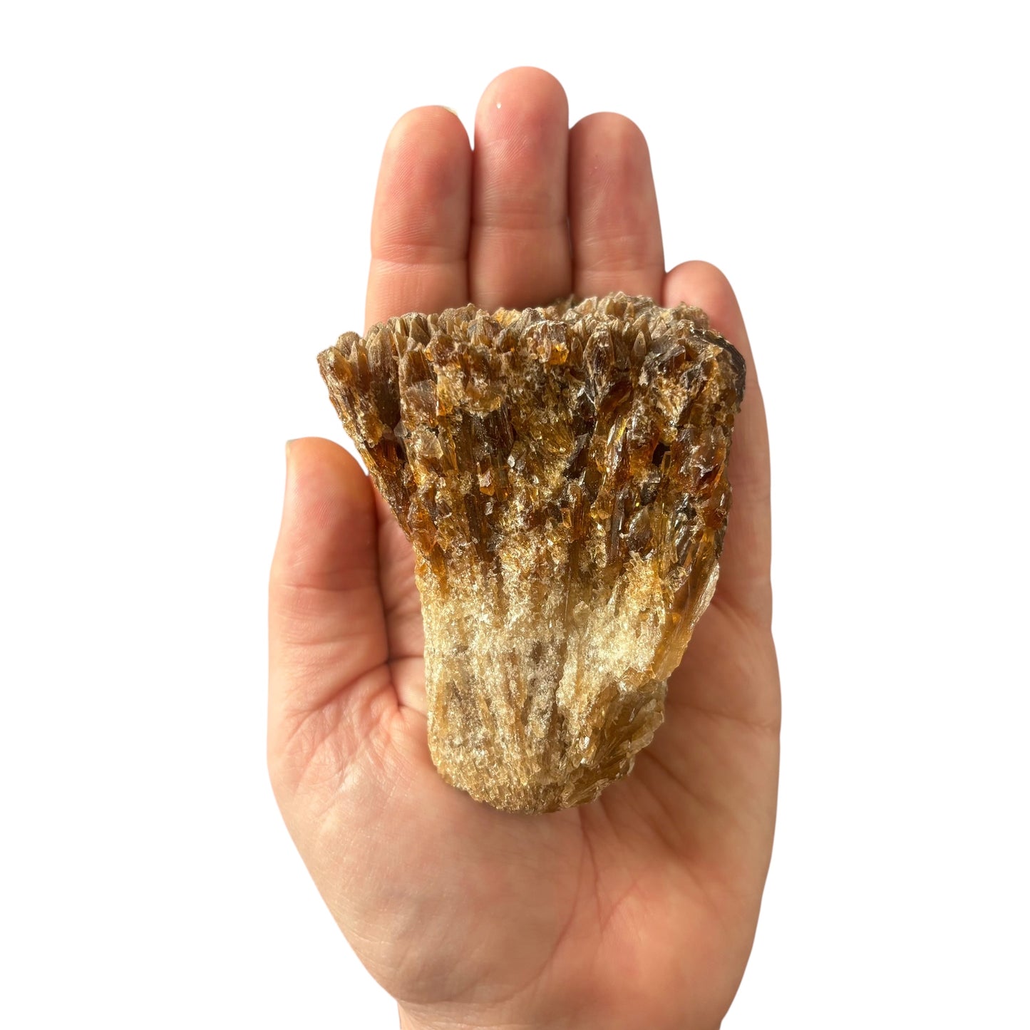 271g Amber Calcite Raw