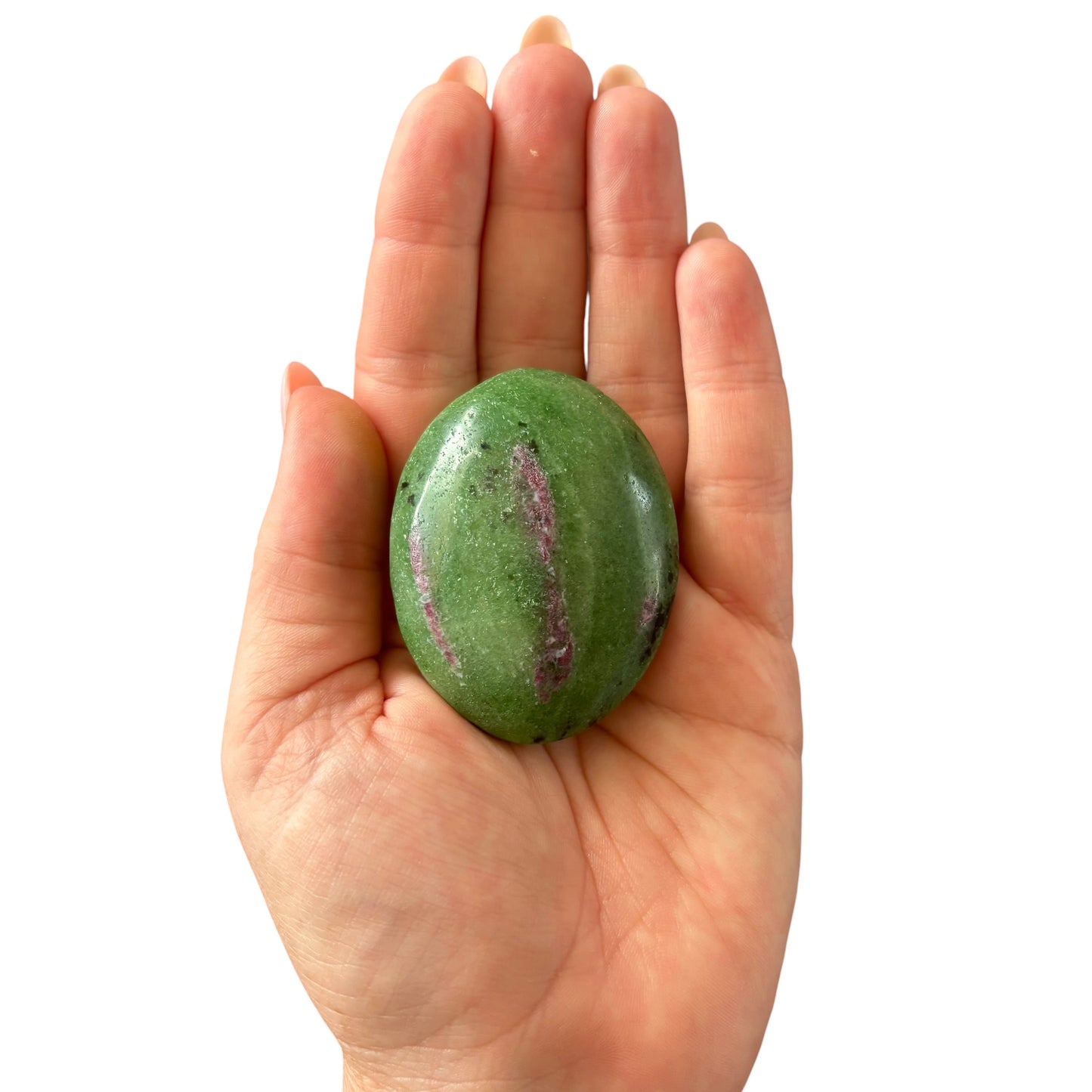 119g Ruby Zoisite Palm Stone