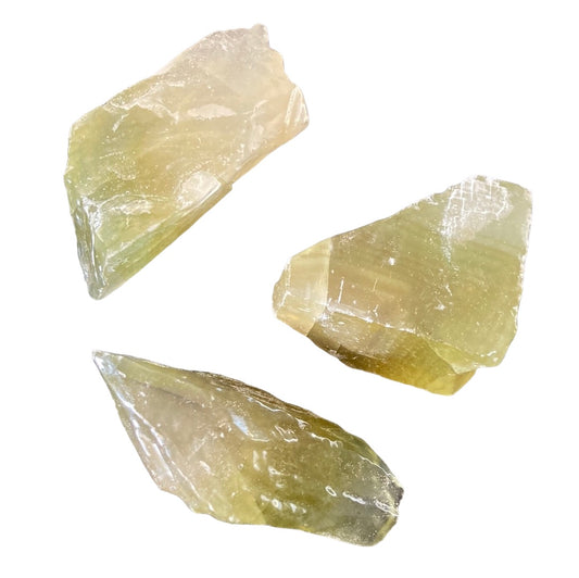 20-25g Green Calcite Raw