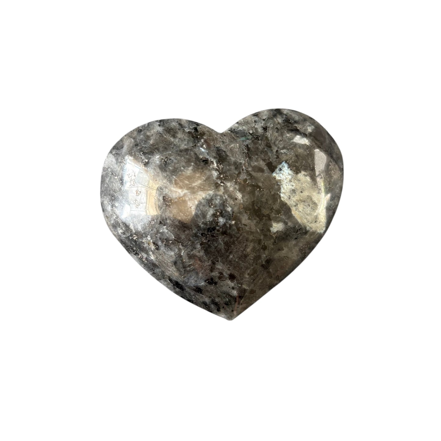 128g Larvikite Heart