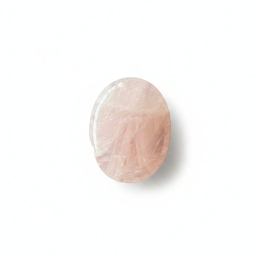 36g Rose Quartz Palm Stone