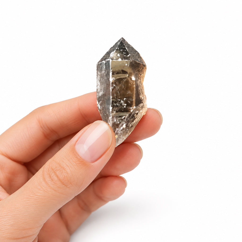 22g Smokey Quartz Needle
