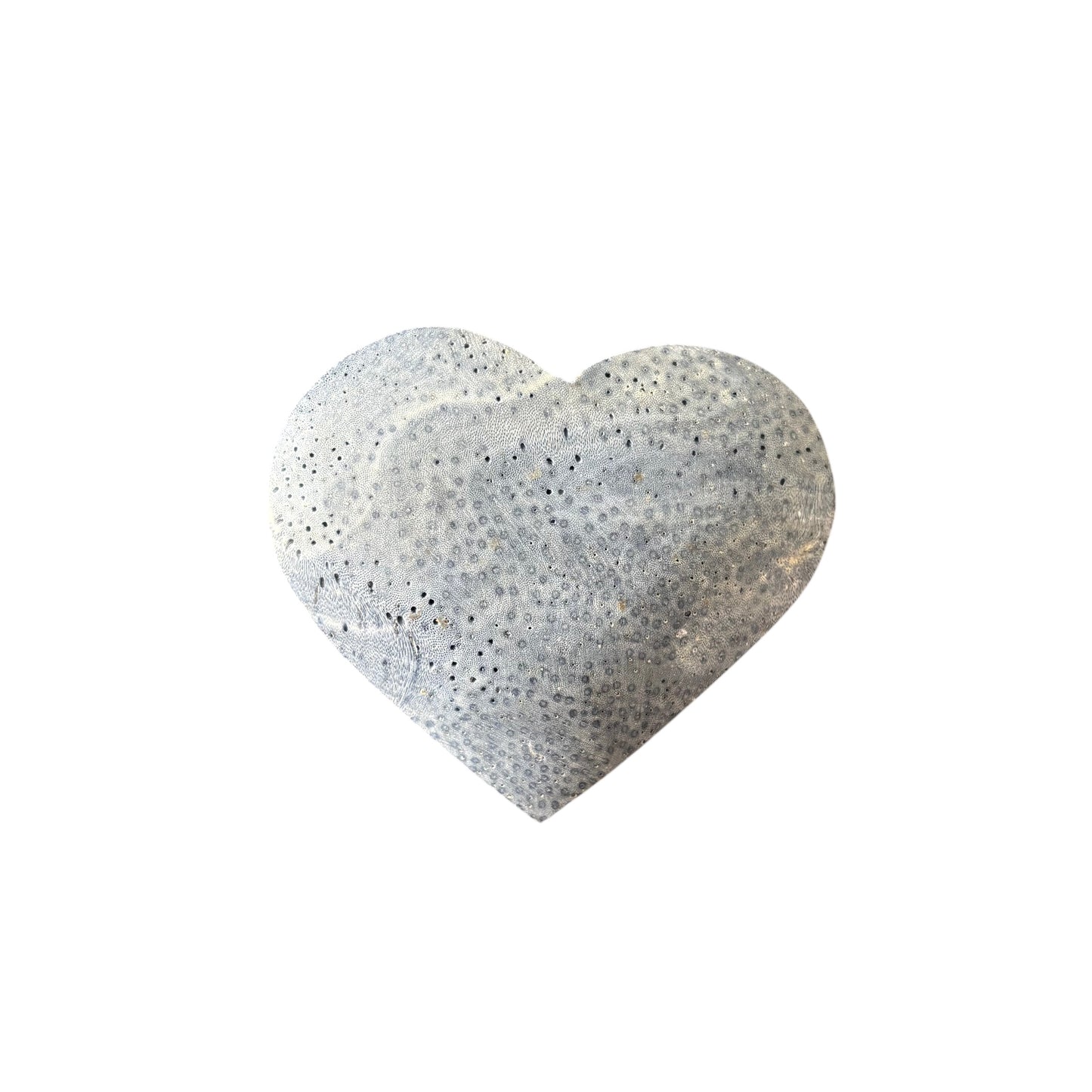 83g Blue Coral Jade Heart