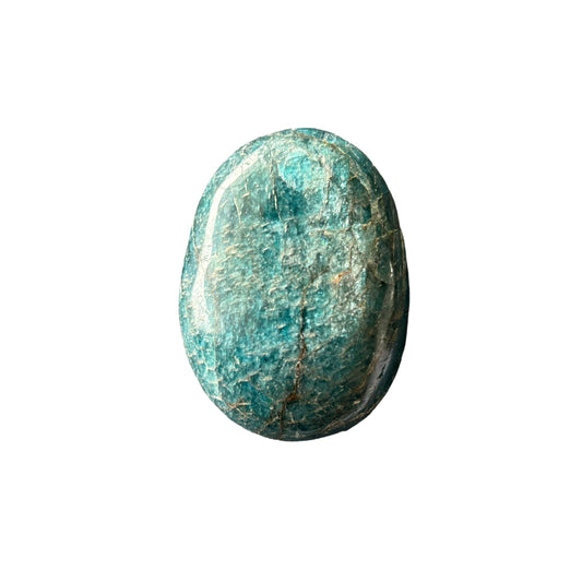 143g Blue Apatite Palm Stone